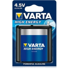 Pila 3LR12 Alcalina HIGH ENERGY VARTA 4,5V BLx1 tipo Petaca